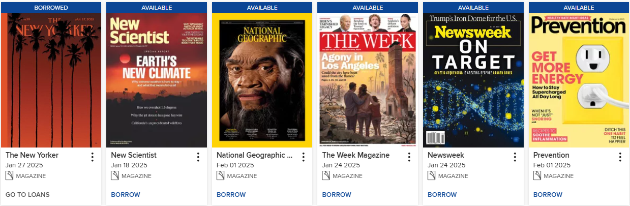 overdrive magazine, new yorker, new scientist,