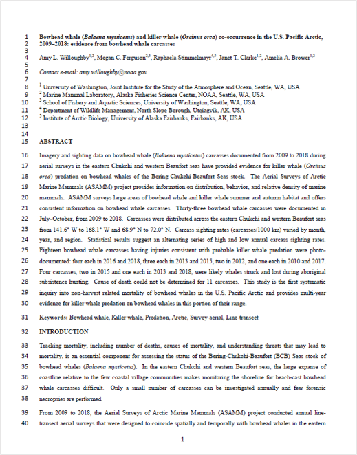 Example of accepted manuscript