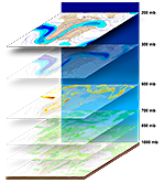 Constant Pressure Charts: 200 mb