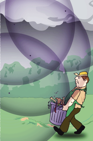 The initial sound reaches the ear with a loud bang, crack or snap.