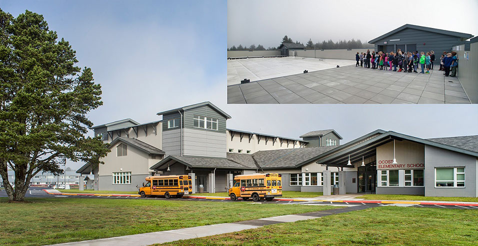 The first tsunami vertical structure in the United States