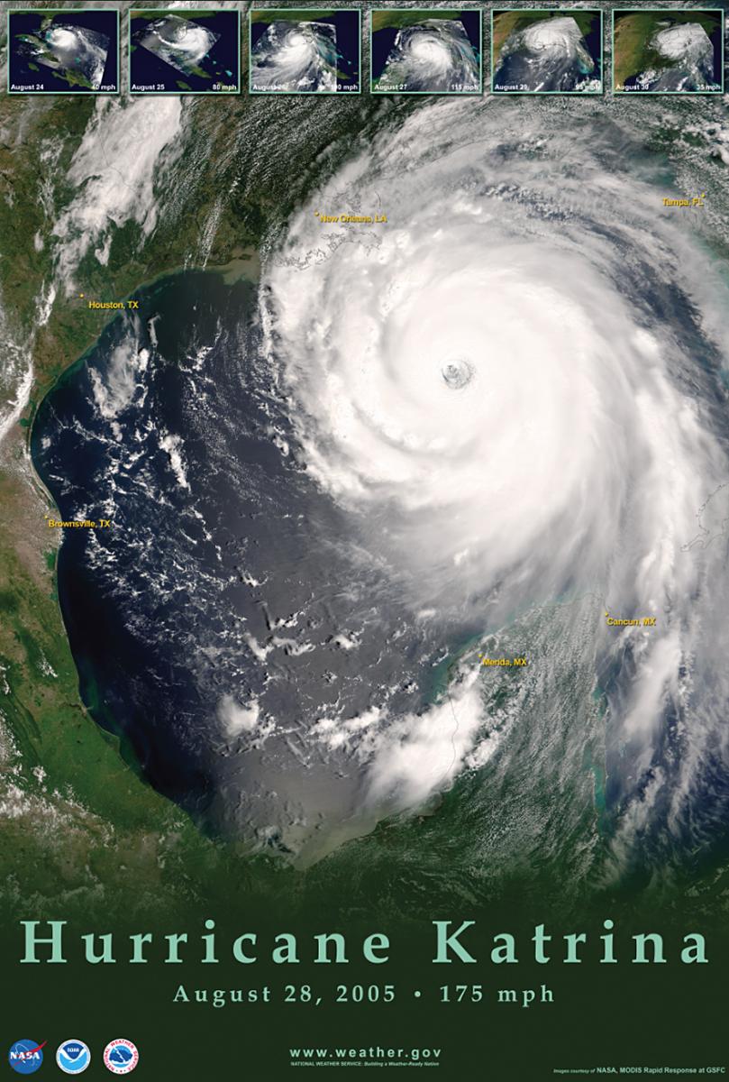 Hurricane Katrina Poster