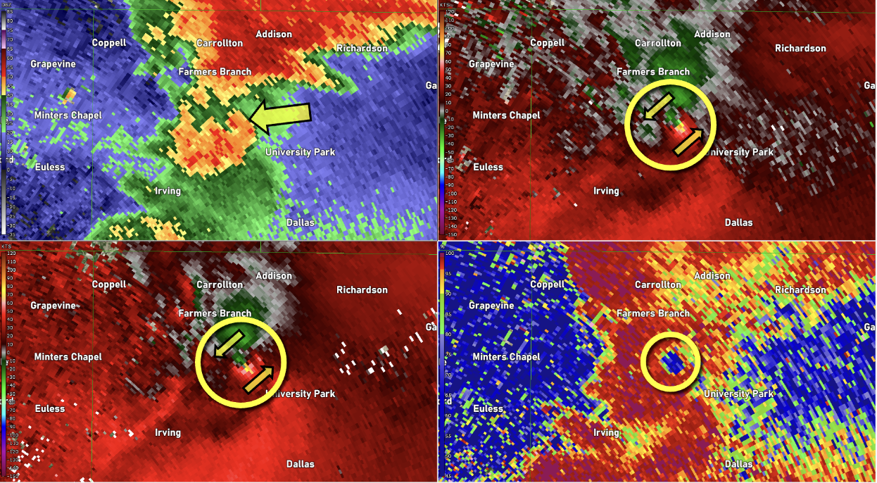 Correlation Coefficient and the Tornado Debris Signature