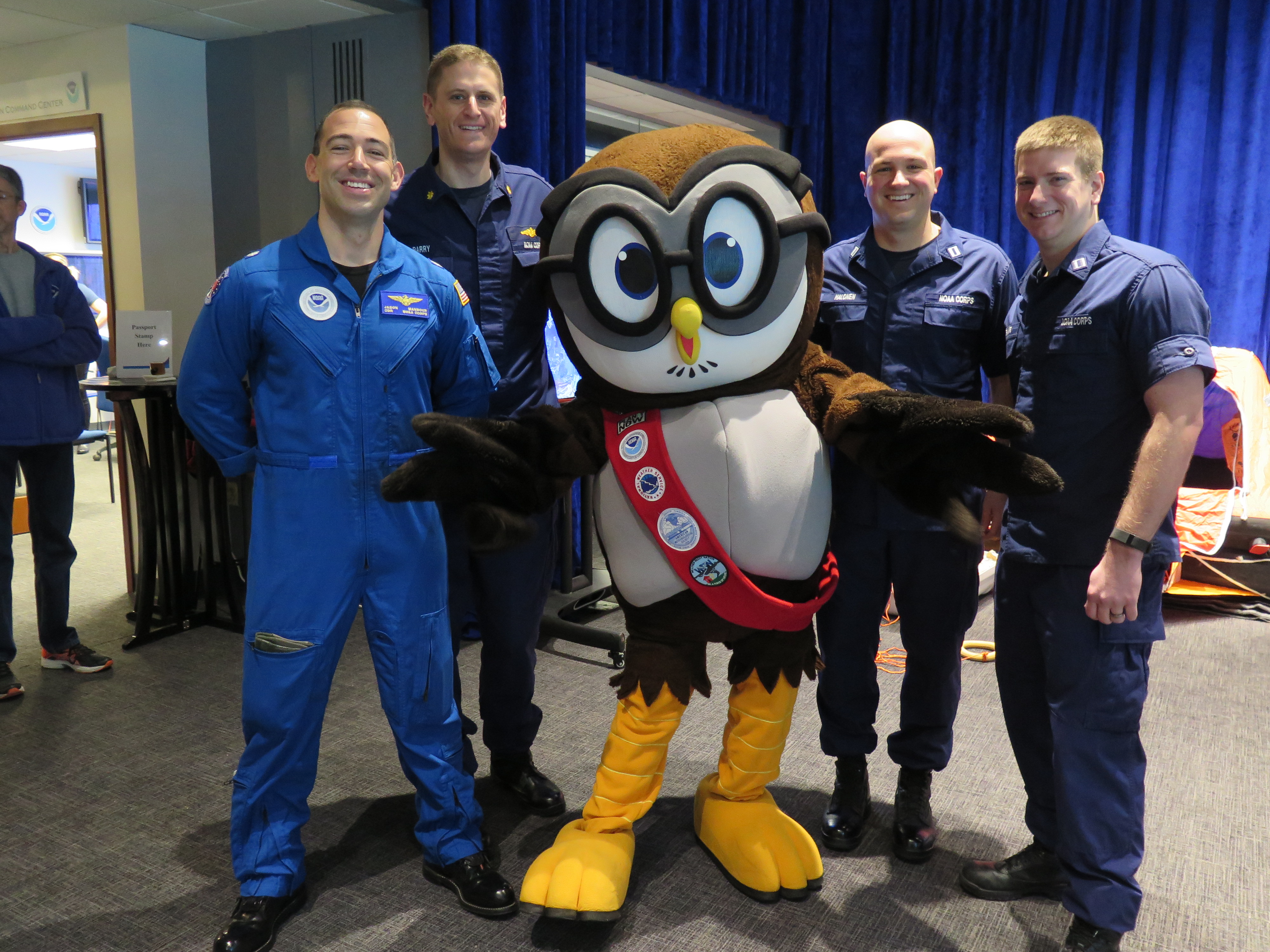 NOAA Open House: Come on by and meet NOAA Hurricane Hunter pilots and other members from the NOAA Corps.