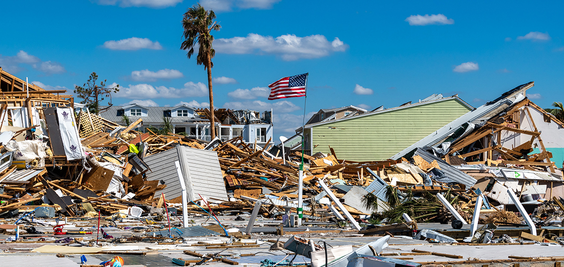 Hurricane Michael made landfall near Mexico Beach, Florida on October 10, 2018. With winds as high as 160 mph, the Category 5 storm slammed coastal towns in the area, leveling buildings and structures, flooding streets and leaving a trail of destruction.