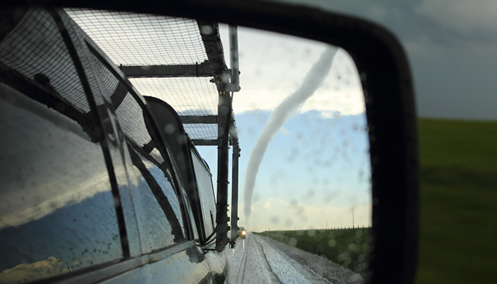 With a tornado from a dying Wyoming storm in their rear view mirror, researchers are headed to another storm nearby to continue collecting data. It will take researchers months to analyze all of it. Knowledge gained from analysis of the data will help forecasters better understand and predict tornadoes.