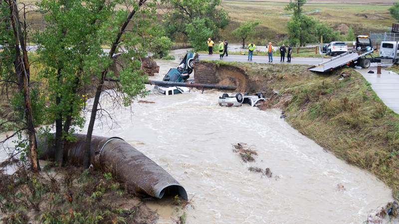 The massive amount of rain that fell on the Colorado Front Range in September 2016 was devastating, with nine lives lost and property damage estimated at more than $2 billion. Please don't let this happen to you: If you receive a Wireless Emergency Alert on your mobile device, please take action immediately.