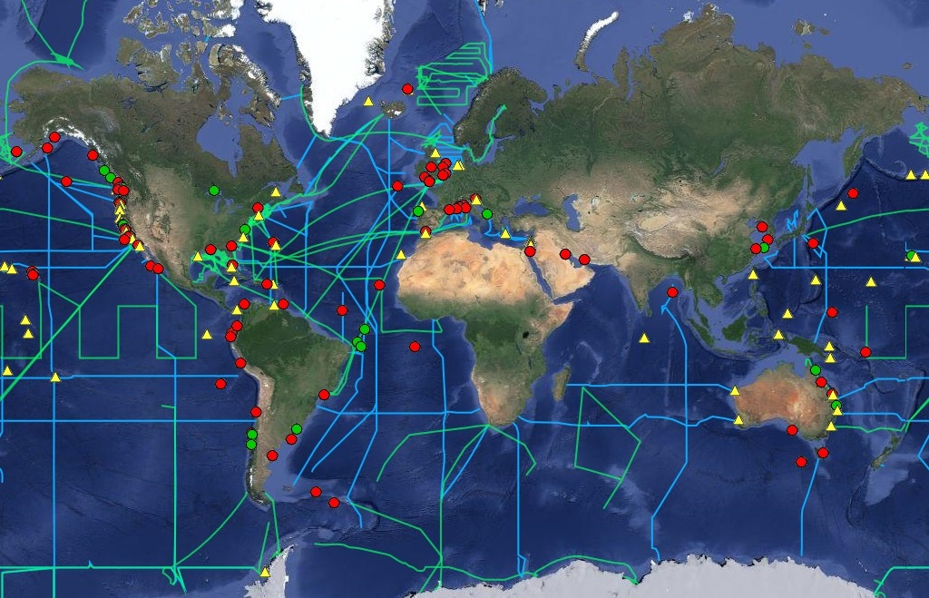 The Global Ocean Acidification Observing Network (GOA-ON) offers an interactive map  to view the current inventory of global ocean acidification observing platforms. Visit: www.goa-on.org to view.