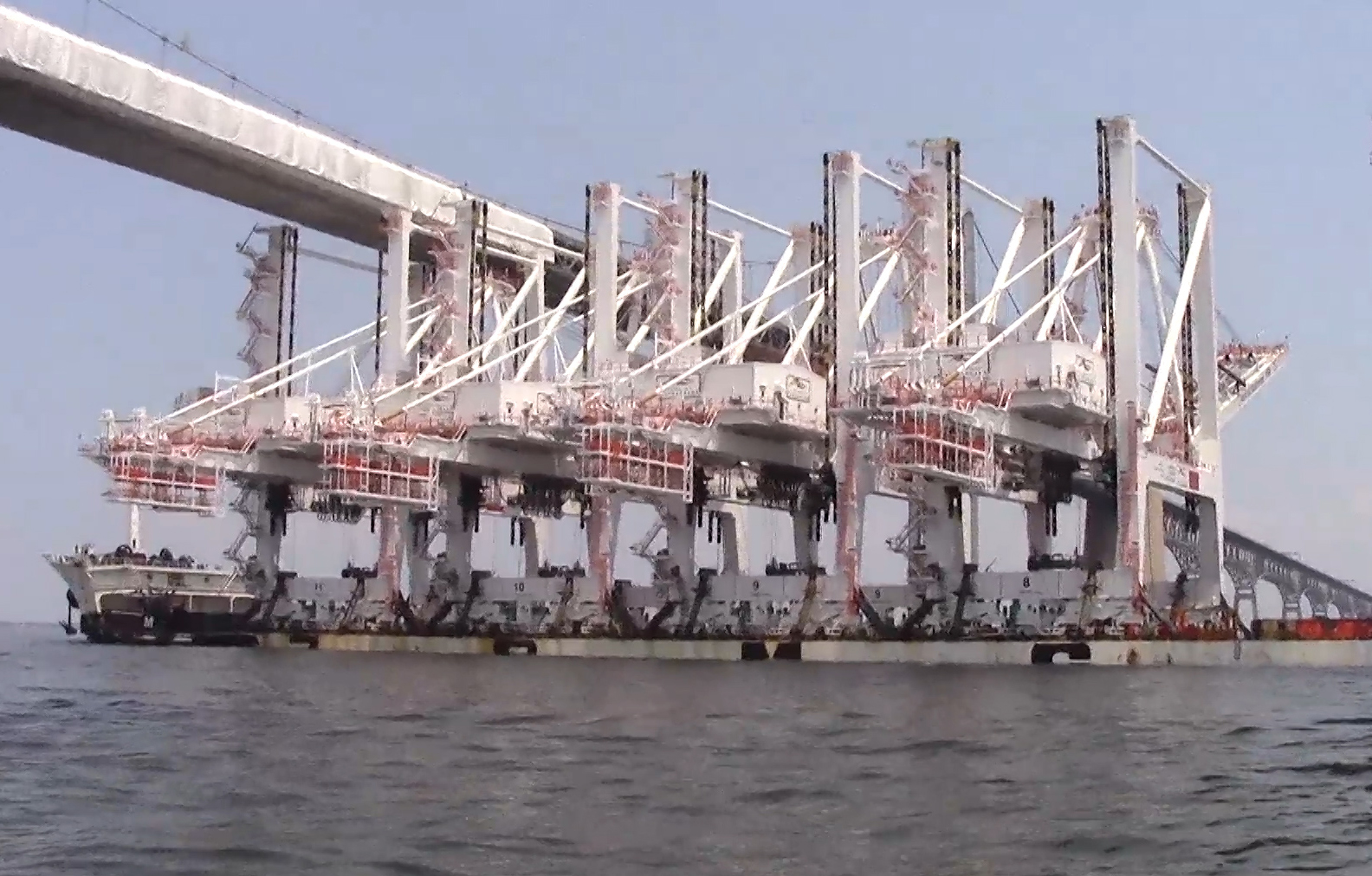 Safely navigating an extremely tight fit