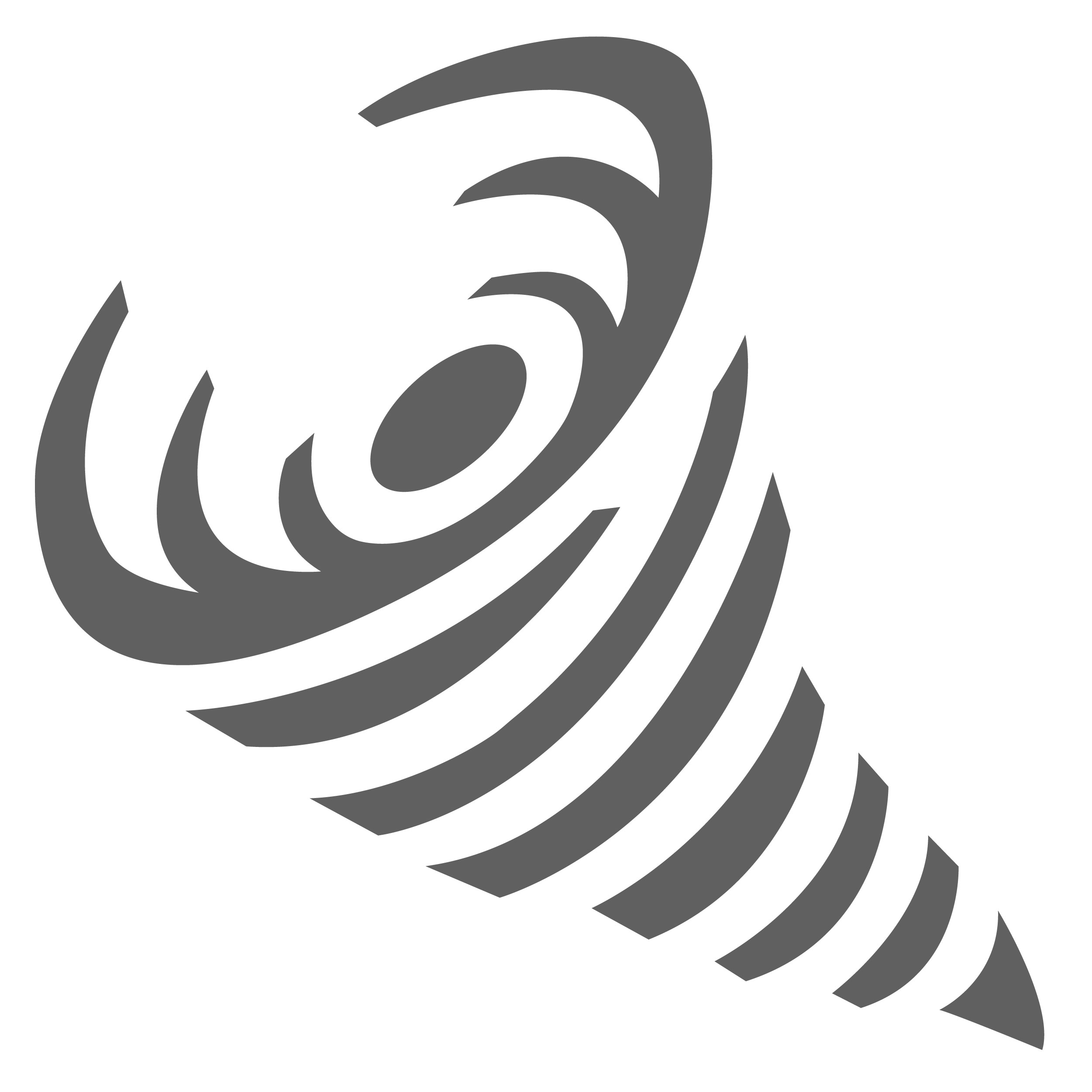 Tornado pumpkin carving template.