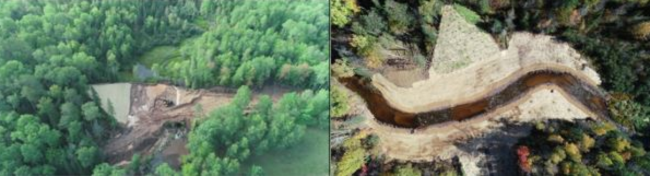 Restoration of Nebagamon Creek