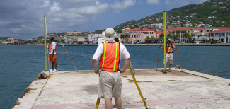Providing elevation data for St. Thomas, USVI.
