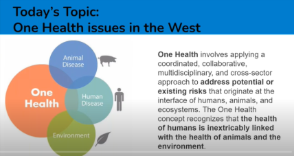 West Watch May 23, 2023 - One Health Issues in the West
