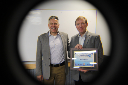 Robert Sears, N-Wave Director and Per Pedersen