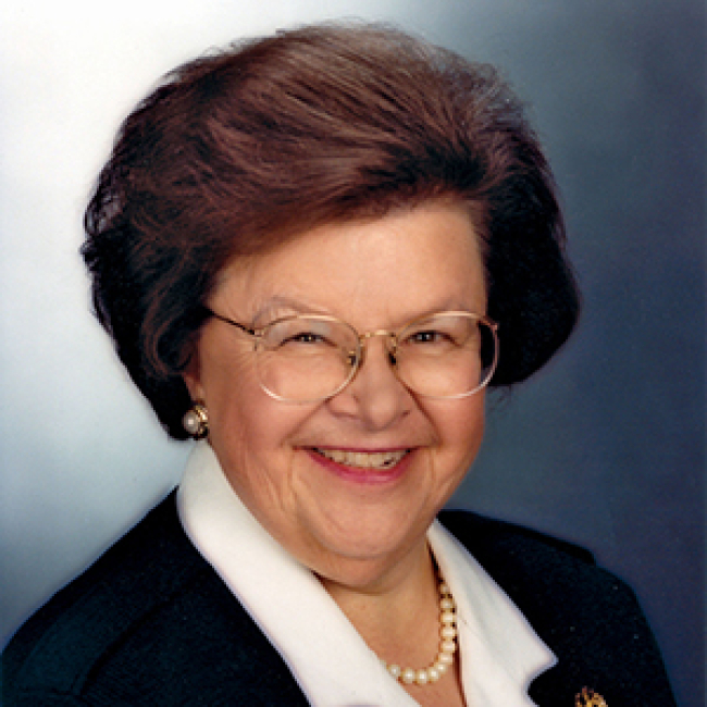Sen. Barbara Mikulski, Spearheaded a giant leap forward in NOAA’s weather prediction
