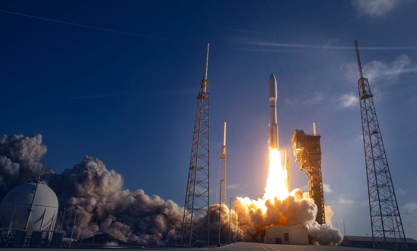 Liftoff of NOAA's GOES-T satellite from Cape Canaveral, Florida, on March 1, 2022. 