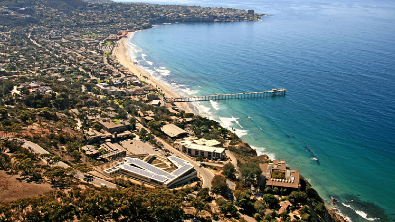 NOAA Building along San Diego coastline