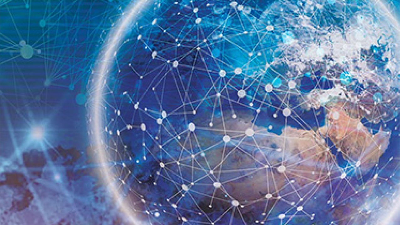 NOAA's Data Strategy global illustration