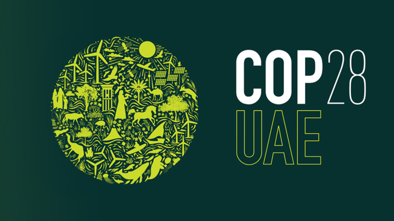 COP28 UAE logo.
