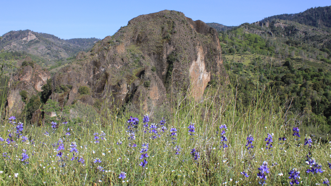 Photo showing Lassen National Volcanic Park, Warner Valley, California, May 2012. Image credit: Dr. John Cloud, NOAA (ret).