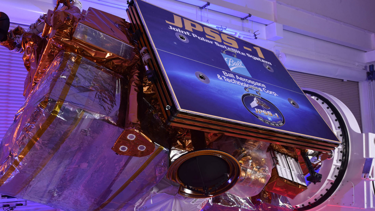 JPSS-1, the first in a series of NOAA's four next-generation polar-orbiting weather satellites, is scheduled to launch November 10 from Vandenberg Air Force Base in California. 
