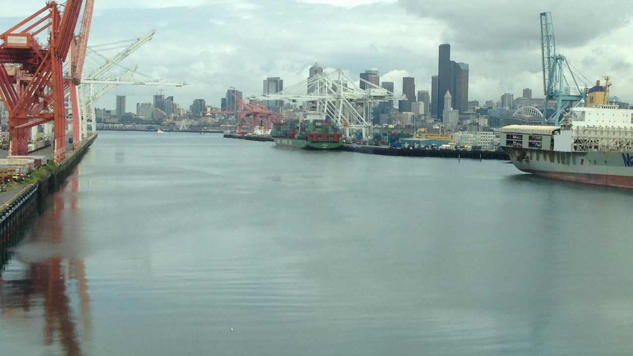 Maritime stakeholders will share their ideas on how NOAA's data can improve navigation throughout the Pacific Northwest and the Port of Seattle, shown here.