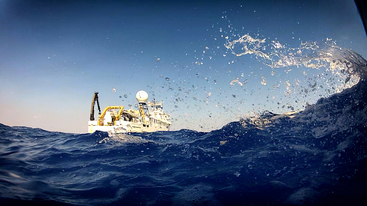 March 27, 2012 – NOAA Ship Okeanos Explorer conducts operations in the northern Gulf of Mexico. 