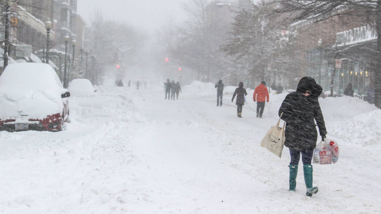 The 2016 blizzard ranked as a category 4 storm on the NESIS scale. Residents were forced to walk in the streets of Washington, D.C., during and after the snowstorm. 