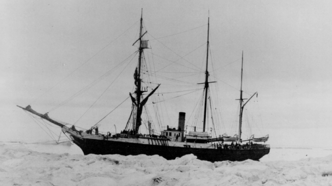 U.S. Revenue Cutter Bear in the Arctic. 