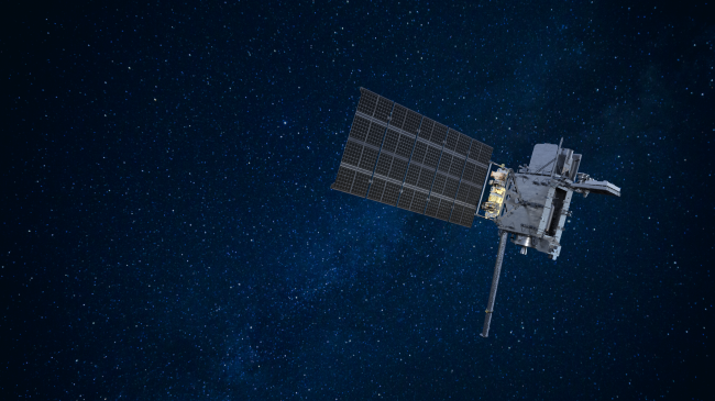Artist's rendering of GOES-U in space. Credit: NOAA/Lockheed Martin.