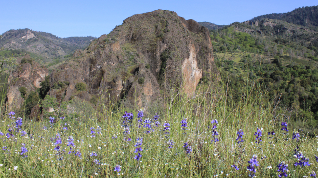 Photo showing Lassen National Volcanic Park, Warner Valley, California, May 2012. Image credit: Dr. John Cloud, NOAA (ret).