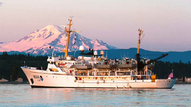 NOAA Ship Rainier.