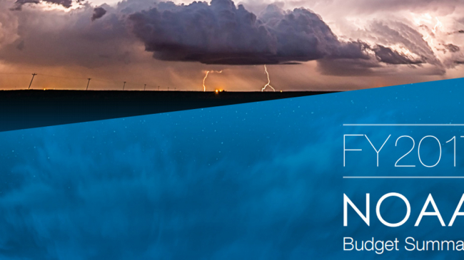 NOAA FY17 blue book.