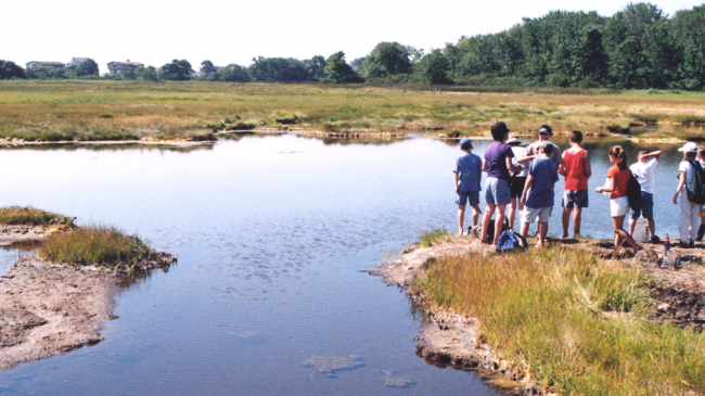 National Estuarine Reserves are living classrooms to educate and encourage future community leaders. 