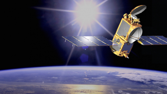 Rendering of the Jason-2 satellite. 