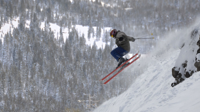 Skiing at Lake Tahoe.