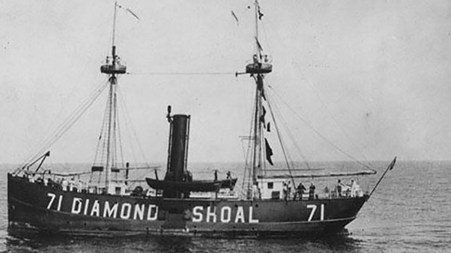 Diamond Shoal Lightship No. 71.