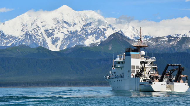 NOAA Ship Reuben Lasker.
