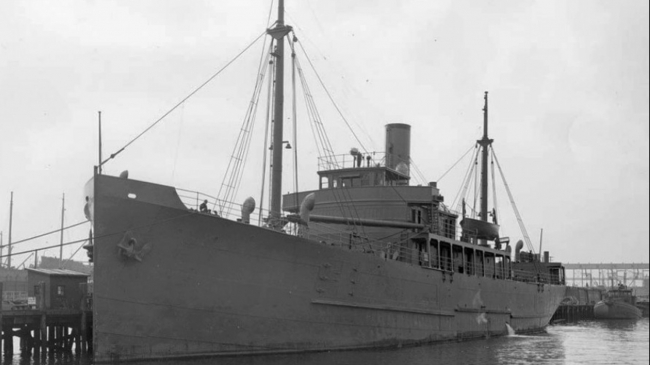 U.S. Coast Guard Cutter Muskeget on March 30, 1942