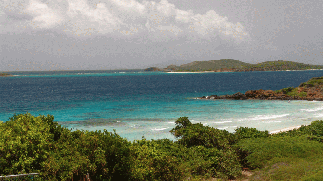 A beautiful beach on Culebra Island, Puerto Rico. Undated image.
