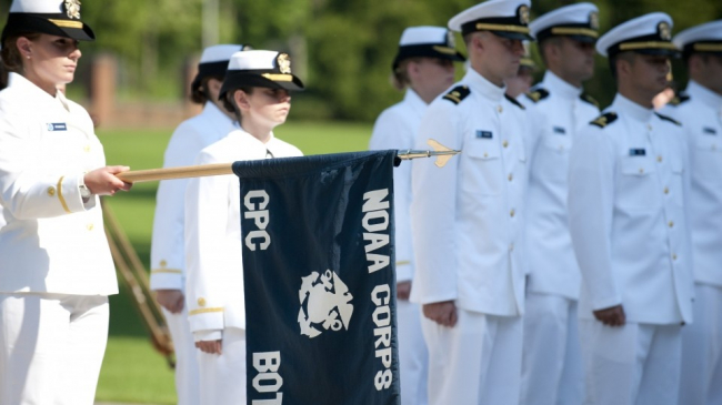 National Oceanic and Atmospheric Administration (NOAA) Commissioned Officer Corps officers.