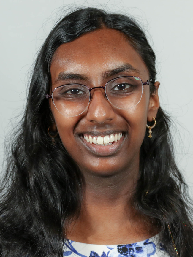 A headshot of Krithika Layagala.