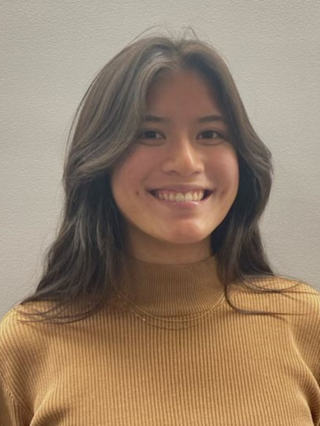 A headshot of Grace Cajski.