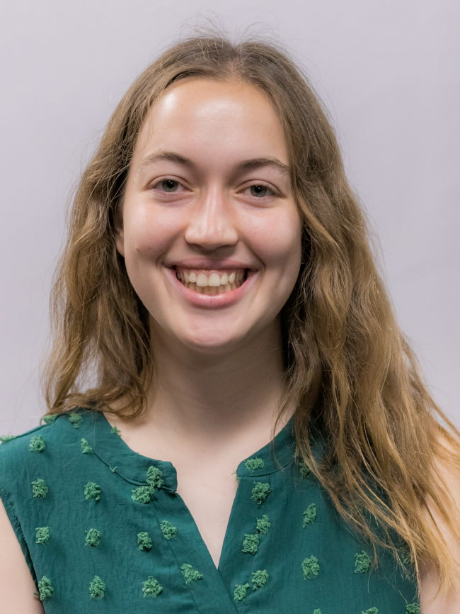 A headshot of Sarah Barksdale.