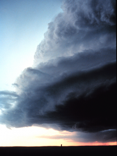 Supercell thunderstorm.