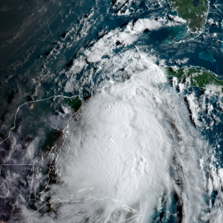 Idalia forms in the Atlantic Ocean.