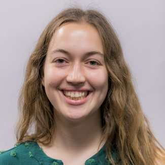 A headshot of Sarah Barksdale.
