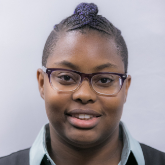 A headshot of Leila Curtis.