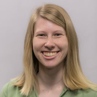 A headshot of Elizabeth Johnson.