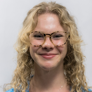 A headshot of Teagan Rudderow.